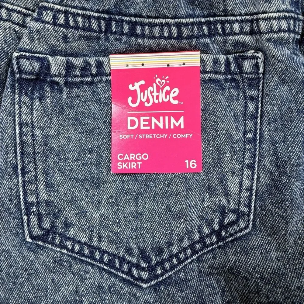 Justice girls denim